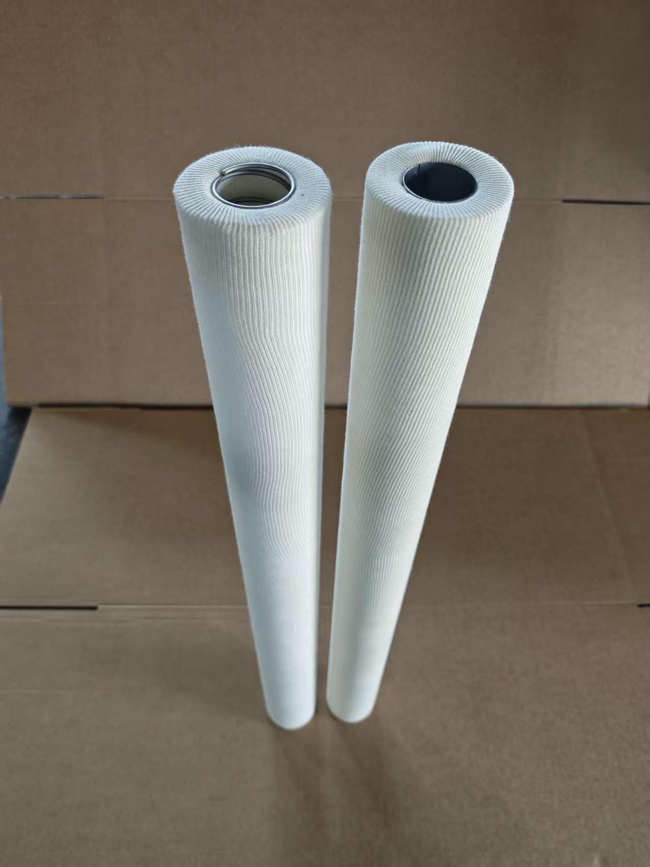 Equivalent Parker WC-336-C Cotton String Rolled Depth Filter Cartridge for Industrial Liquid Filtration   